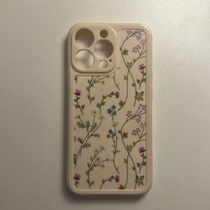 iPhone 13 Pro floral case